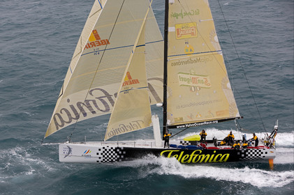 VOLVO OCEAN RACE - 2008 2009. Start Leg 1 (Alicante-ESP  Cape Town-RSA. 6500 NM).