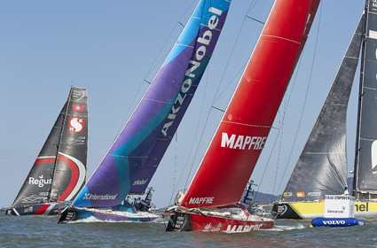 team AkzoNobel  in Volvo Ocean Race 2017-18.
