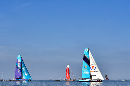 team AkzoNobel  in Volvo Ocean Race 2017-18.