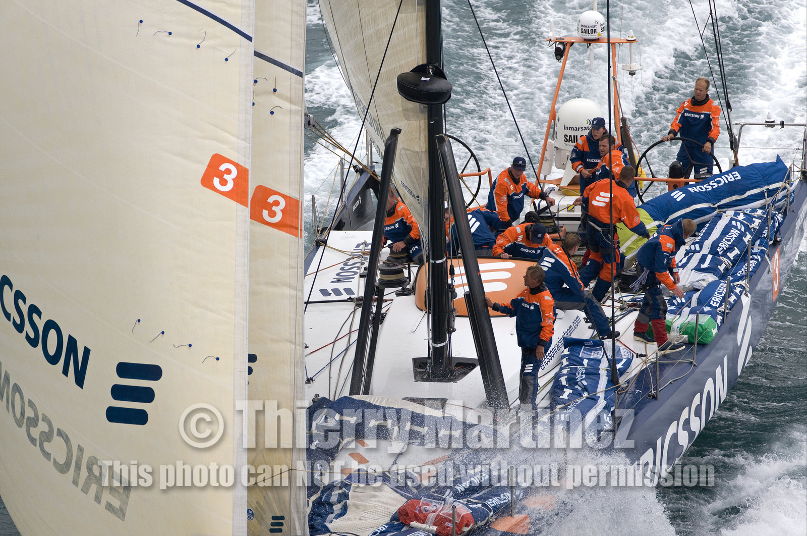 VOLVO OCEAN RACE - 2008 2009. Start Leg 1 (Alicante-ESP  Cape Town-RSA. 6500 NM).