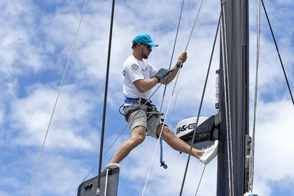team AkzoNobel  in Volvo Ocean Race 2017-18.