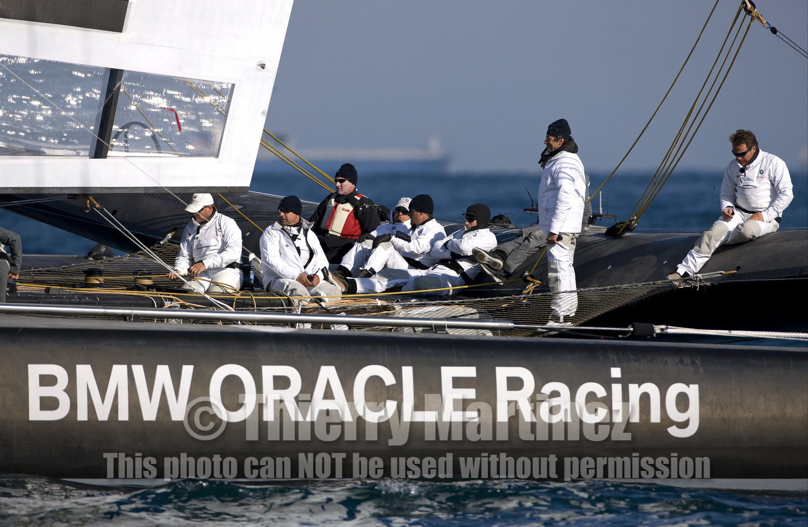 33rd  AMERICA'S CUP Valencia Spain, February 2010 - Defender:  ALINGHI (ALINGHI 5) vs Challenger : BMW Oracle Racing (USA 17)