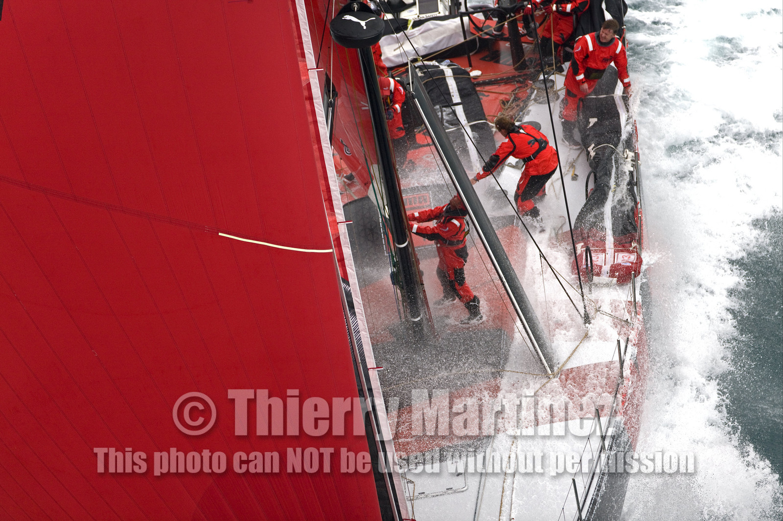 VOLVO OCEAN RACE - 2008 2009. Start Leg 1 (Alicante-ESP  Cape Town-RSA. 6500 NM).