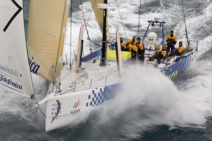 VOLVO OCEAN RACE - 2008 2009. Start Leg 1 (Alicante-ESP  Cape Town-RSA. 6500 NM).