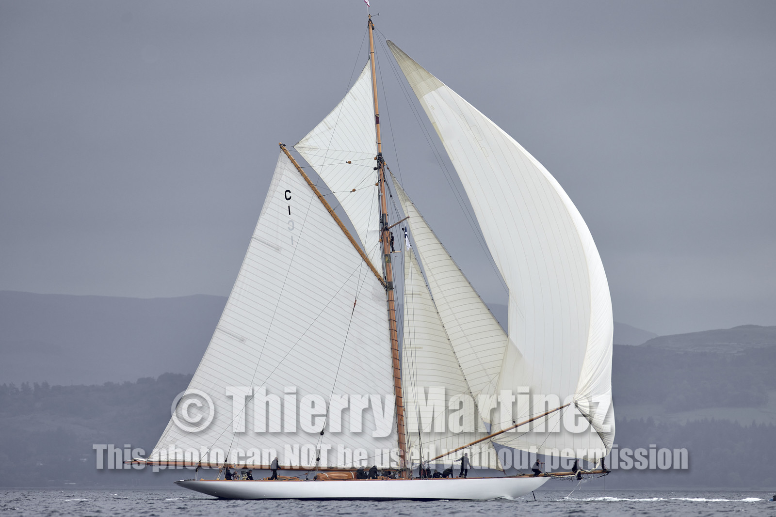 22_17006   © Thierry Martinez.FAIRLIE,SCOTLAND - UK 13th June 20222022 RICHARD MILLE FIFE REGATTA.Day 3;
