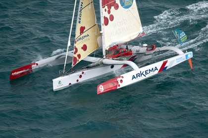 2014 ROUTE DU RHUM-DESTINATION GUADELOUPE, SOLO SAILING TRANSATLANTIC : ST MALO (FRA)   POINTE A PITRE-GUADELOUPE (FRENCH WEST INDIES)