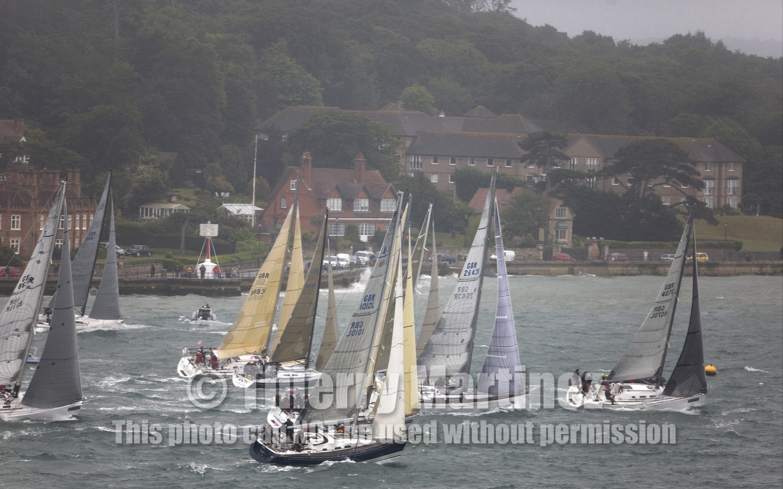 JP Morgan Asset Management Round The Island Race. 80th Anniversary race.