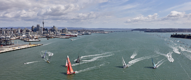 team AkzoNobel  in Volvo Ocean Race 2017-18.