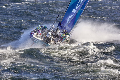 team AkzoNobel  in Volvo Ocean Race 2017-18.