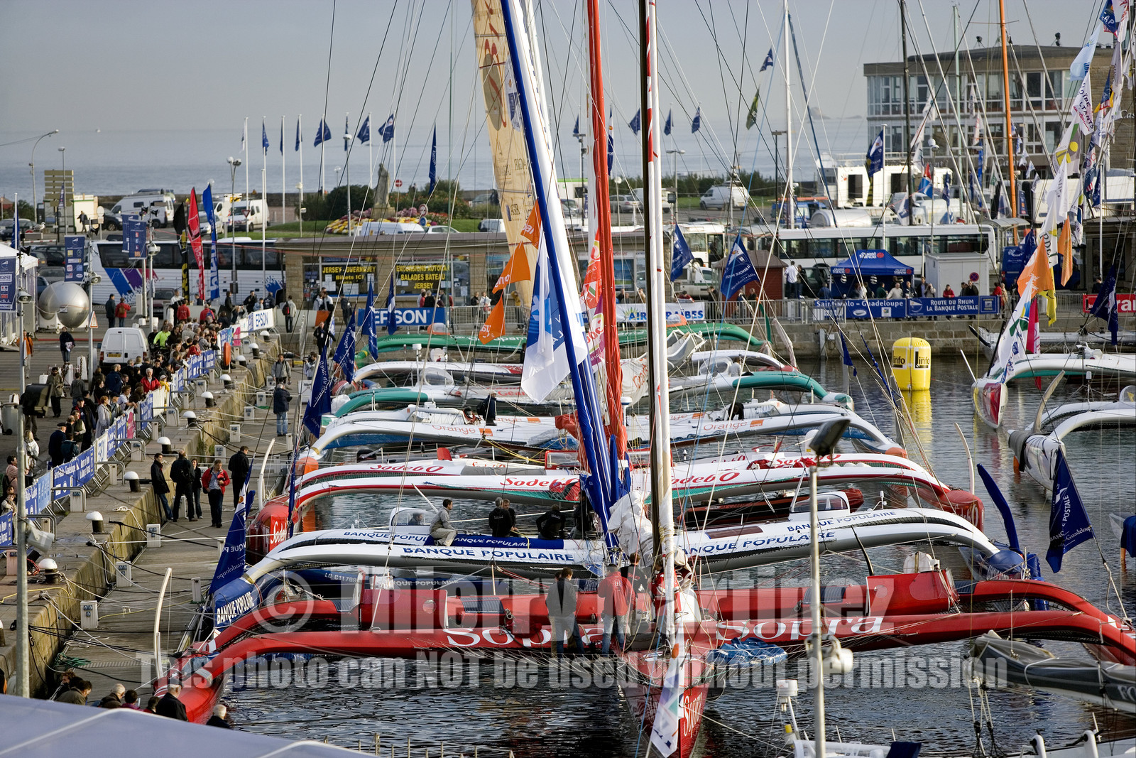 ROUTE DU RHUM Start in St Malo.Oct  2006