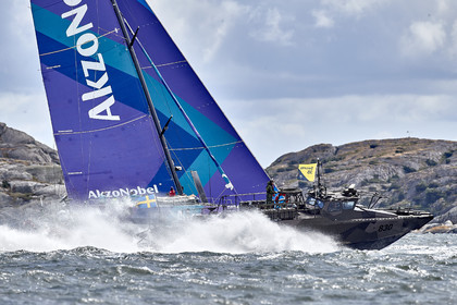 team AkzoNobel  in Volvo Ocean Race 2017-18.