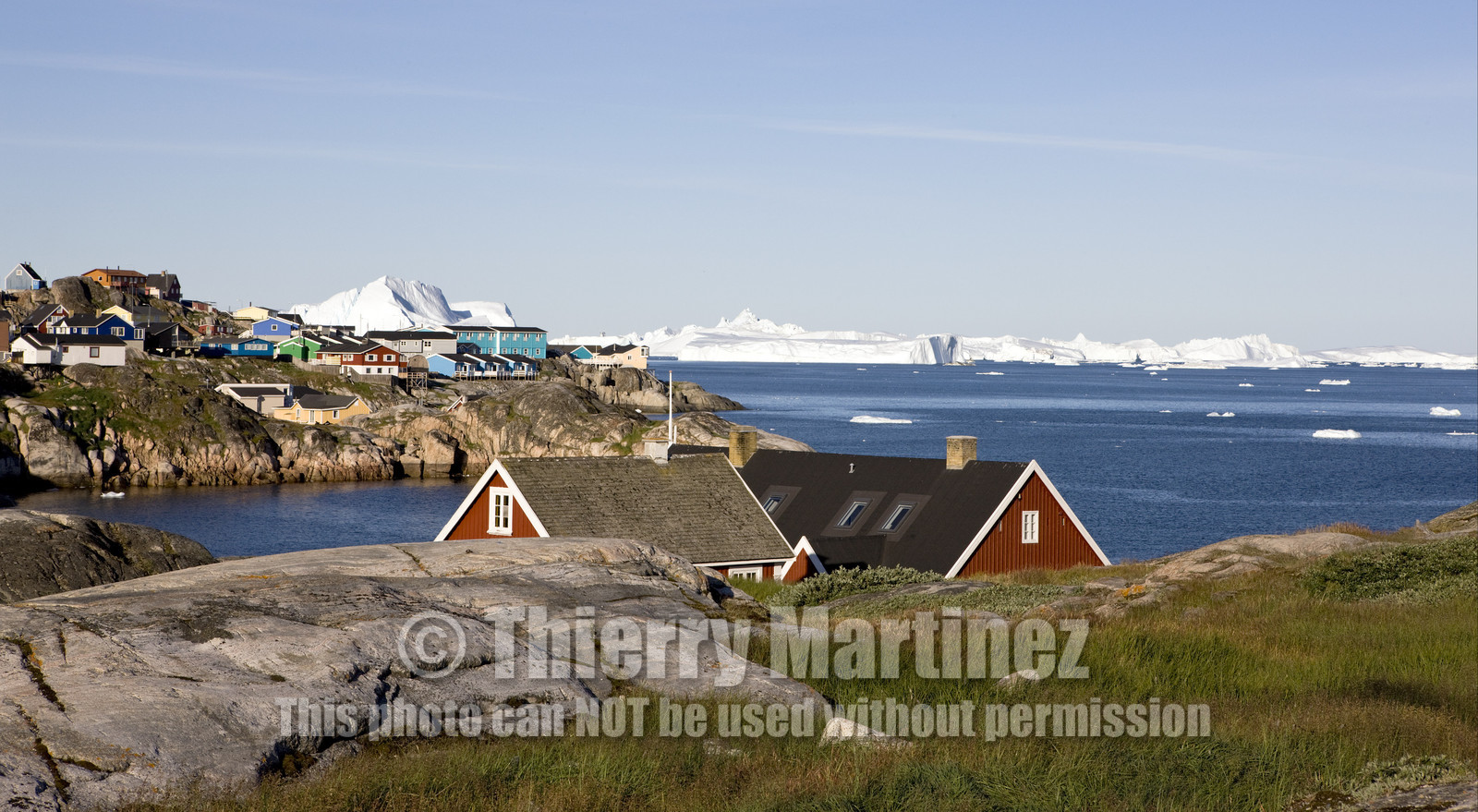 Schooner LA LOUISE sailing on west coast of Greenland.