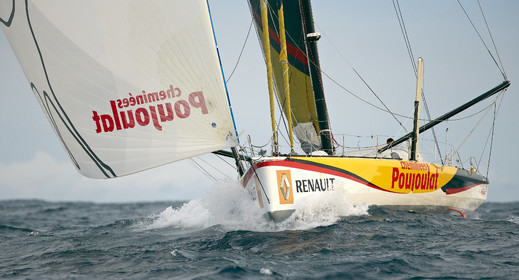 Bernard Stamm (SUI) & Jean Le Cam (FRA) winners of BWR 2014-15 on CHEMINEES POUJOULAT