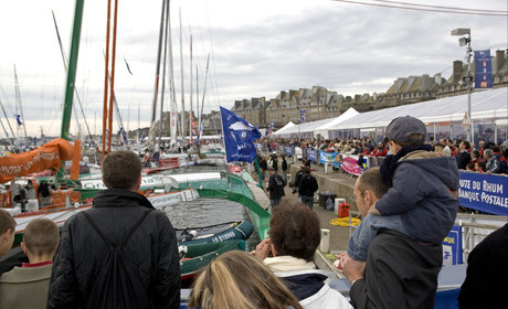 ROUTE DU RHUM Start in St Malo.Oct  2006