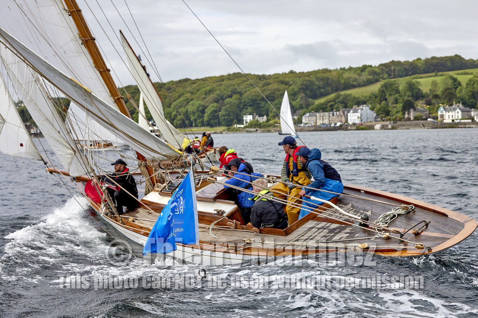 22_17006   © Thierry Martinez.FAIRLIE,SCOTLAND - UK 13th June 20222022 RICHARD MILLE FIFE REGATTA.Day 3;