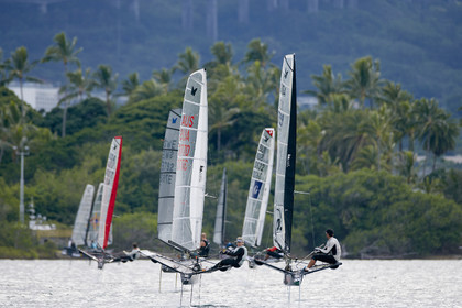 2013 McDOUGALL+McCONAGHY Moth Worlds - Kaneohe Bay - Hawaii -USA . October 2013
