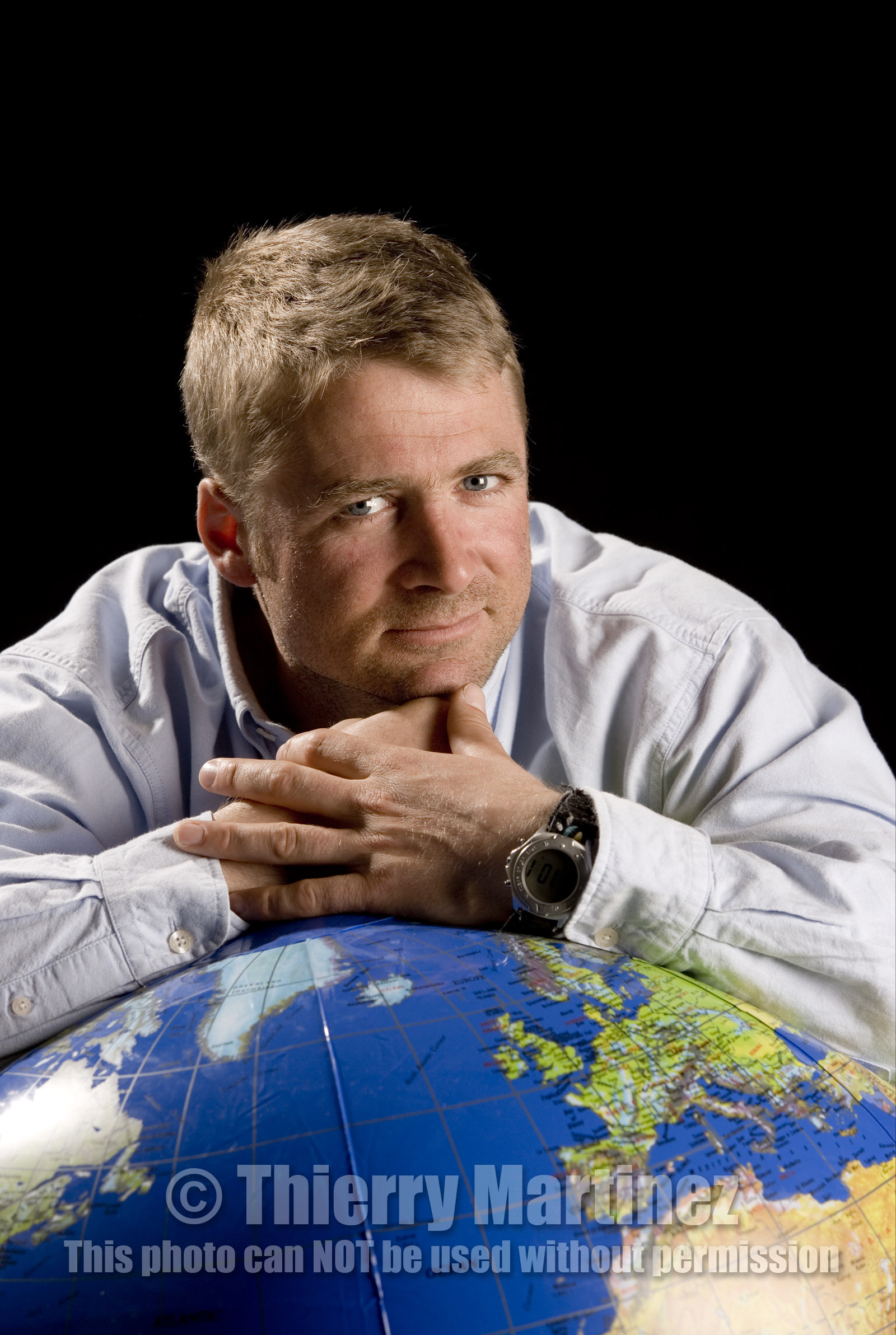 Yann Elies , skipper GENERALI IN STUDIO March 2006