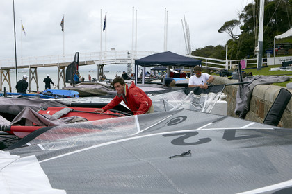 2015 McDougall + McConaghy Moth Worlds. Sorrento - VIC AUSTRALIA  . 6 16 January 2015. Organize by Sorrento Sailing Couta Boat Club.
