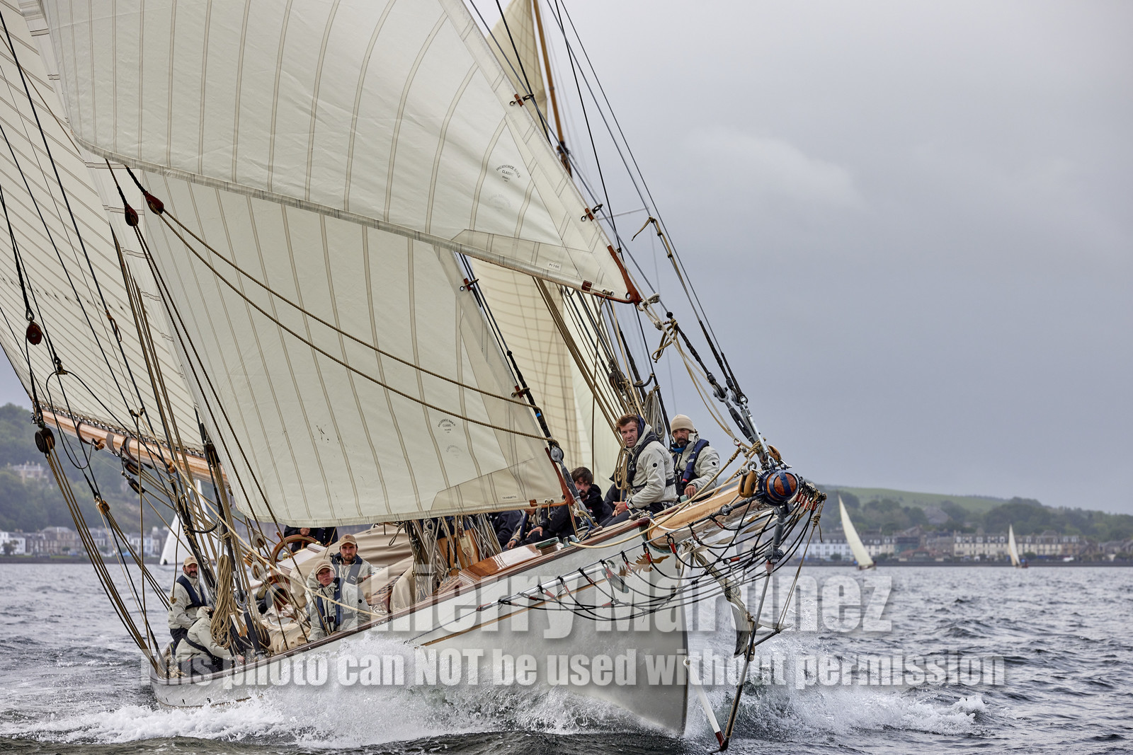 22_17006   © Thierry Martinez.FAIRLIE,SCOTLAND - UK 13th June 20222022 RICHARD MILLE FIFE REGATTA.Day 3;