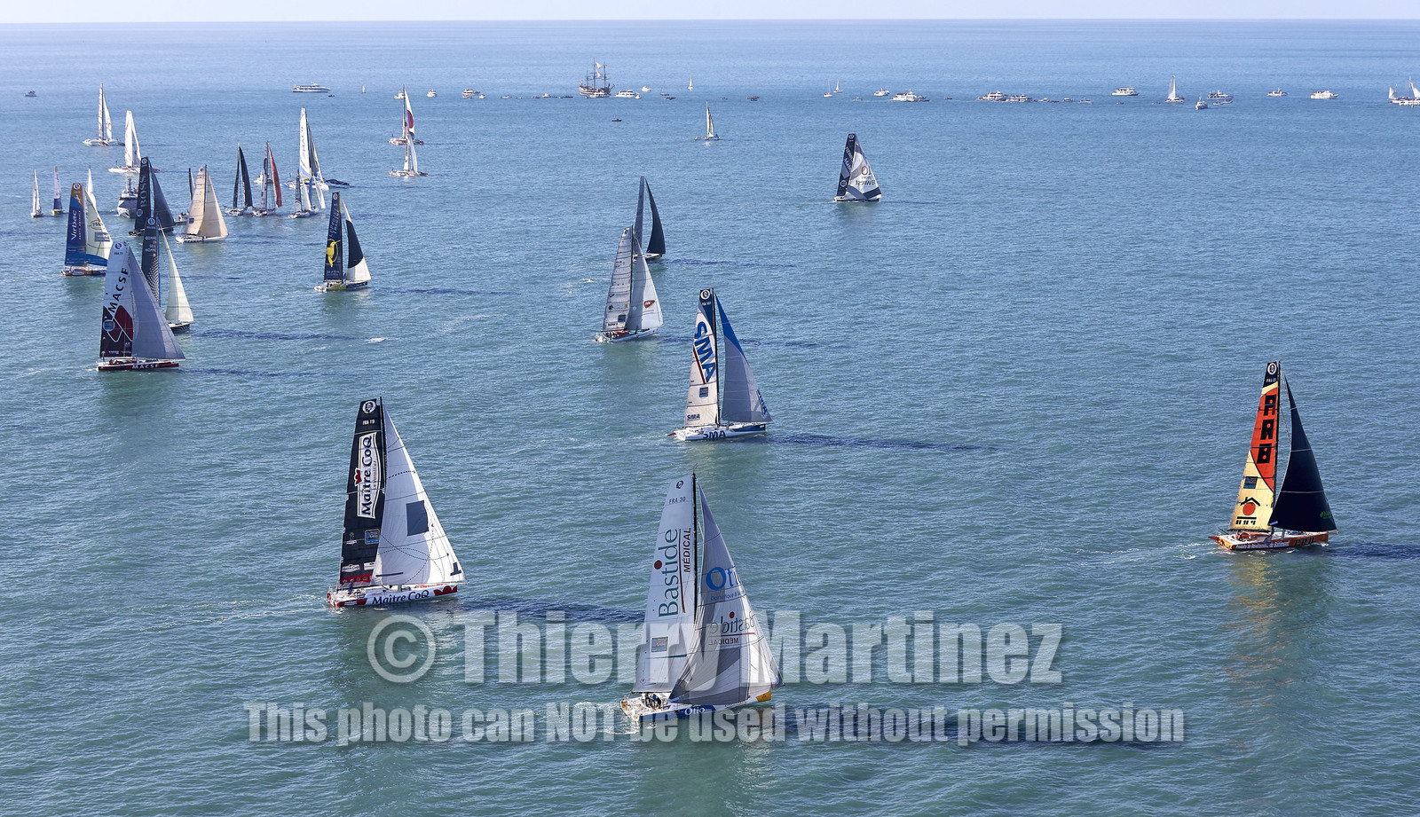 Départ Transat Jacques Vabre 2015.