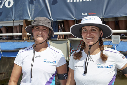 team AkzoNobel  in Volvo Ocean Race 2017-18.