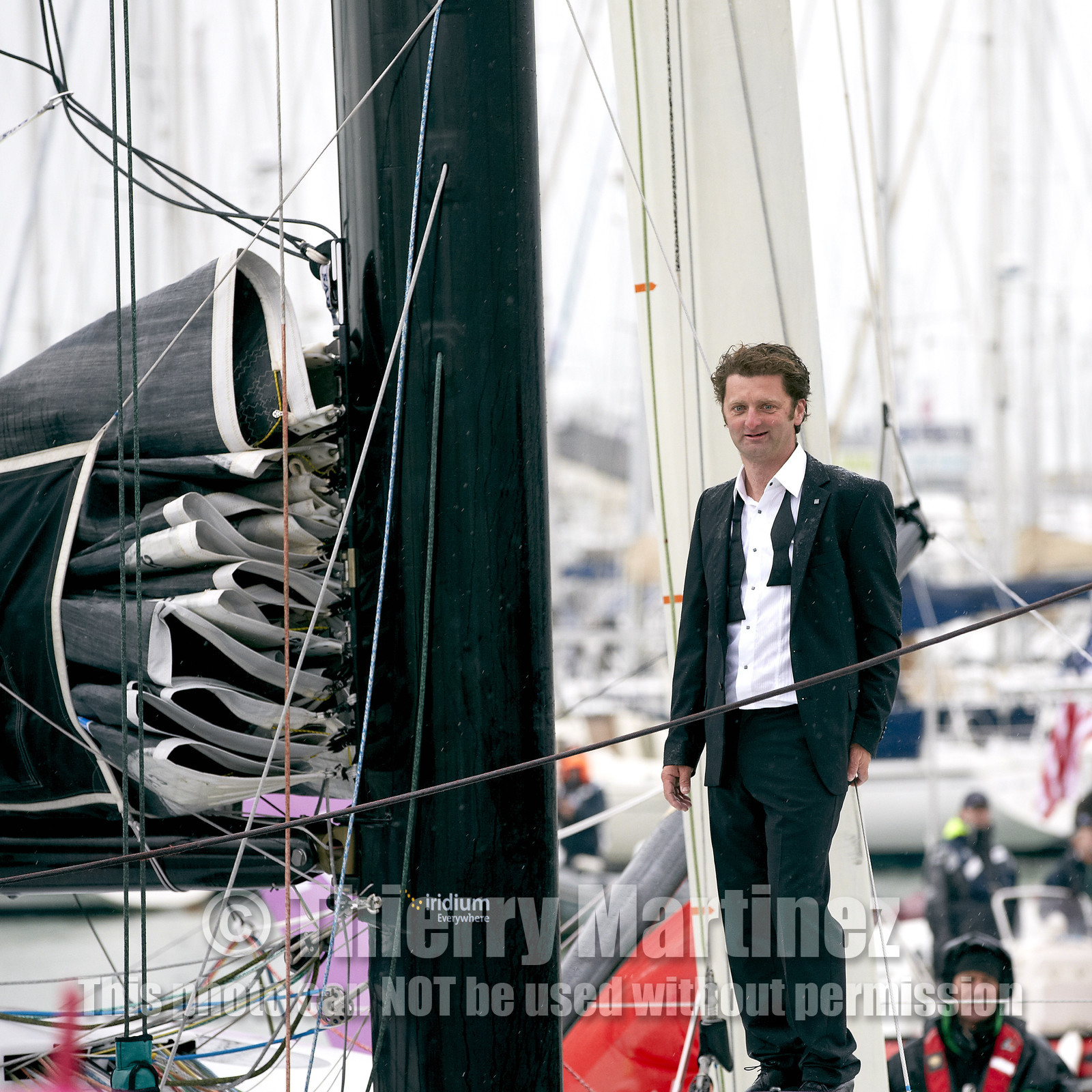 13_02802  2012 13 VENDEE GLOBE. Arrival in Les sables d'Olonne (