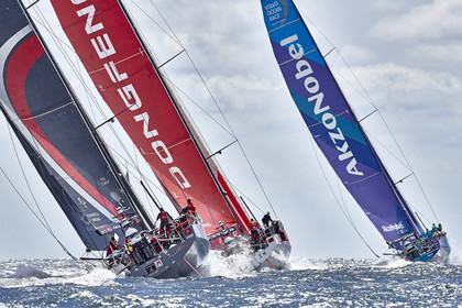 team AkzoNobel  in Volvo Ocean Race 2017-18.