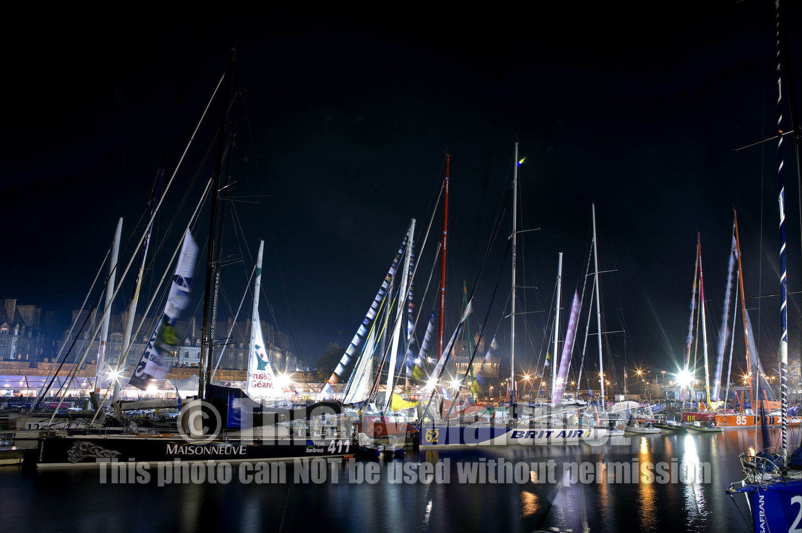 ROUTE DU RHUM Start in St Malo.Oct  2006