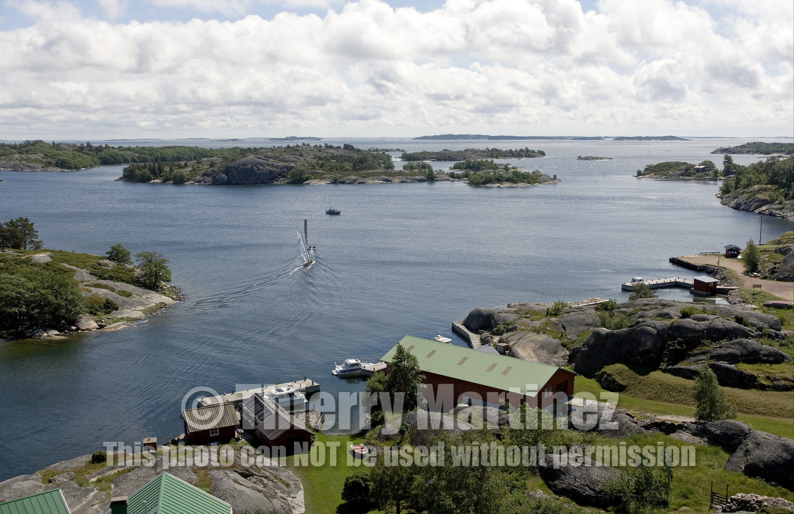 ©ThMartinez. NAGU, Finland, 28 JUNE 2006..Archipelago Raid 2006 (26-30 June 2006) Day 3-  .