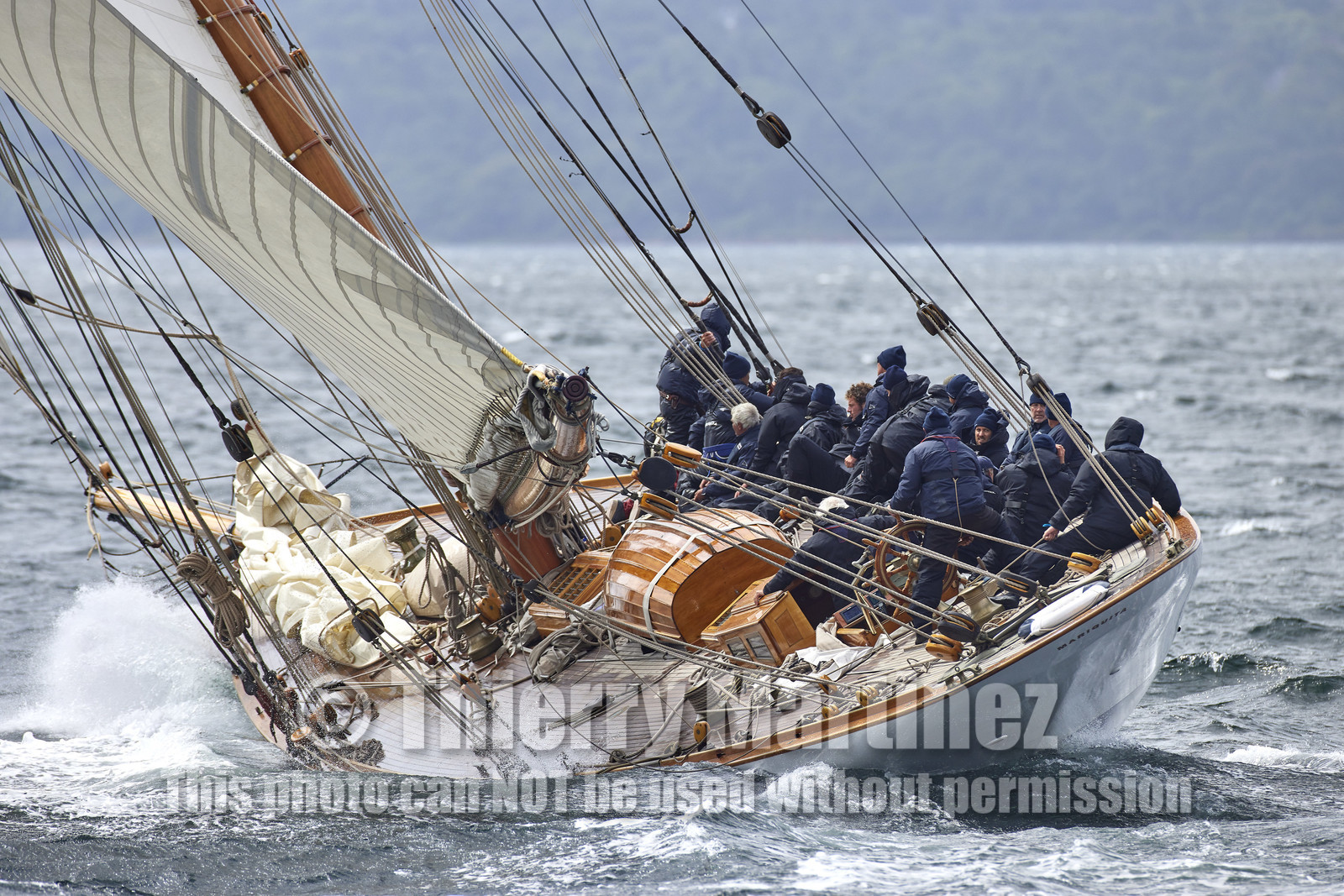 22_17006   © Thierry Martinez.FAIRLIE,SCOTLAND - UK 12th June 20222022 RICHARD MILLE FIFE REGATTA.Day 2 : LARGS to ROTHESAY
