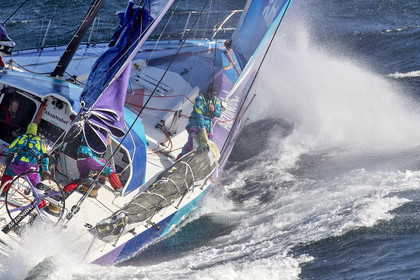 team AkzoNobel  in Volvo Ocean Race 2017-18.