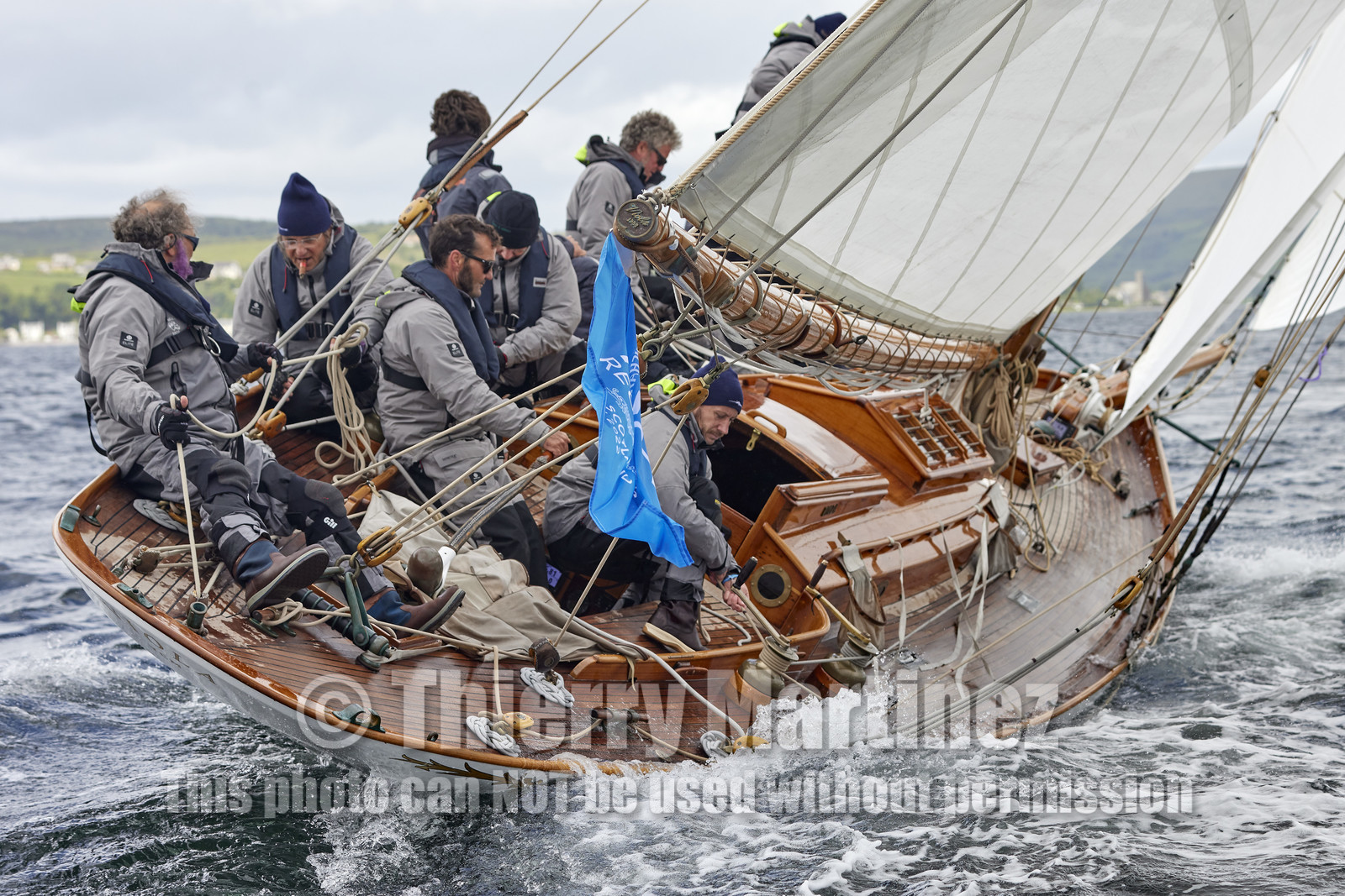 22_17006   © Thierry Martinez.FAIRLIE,SCOTLAND - UK 13th June 20222022 RICHARD MILLE FIFE REGATTA.Day 3;