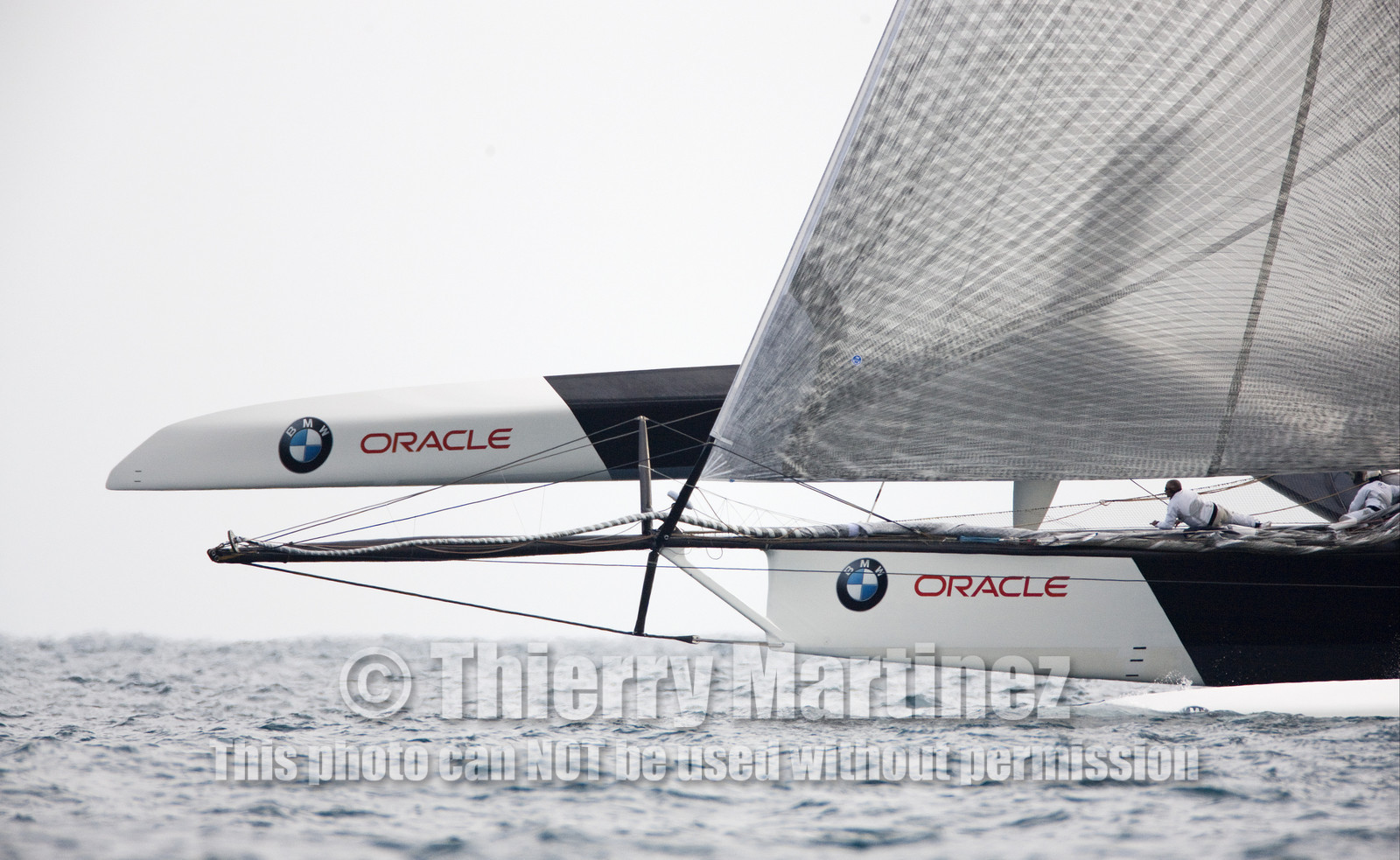 33rd  AMERICA'S CUP Valencia Spain, February 2010 - Defender:  ALINGHI (ALINGHI 5) vs Challenger : BMW Oracle Racing (USA 17)