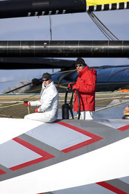 33rd  AMERICA'S CUP Valencia Spain, February 2010 - Defender:  ALINGHI (ALINGHI 5) vs Challenger : BMW Oracle Racing (USA 17)
