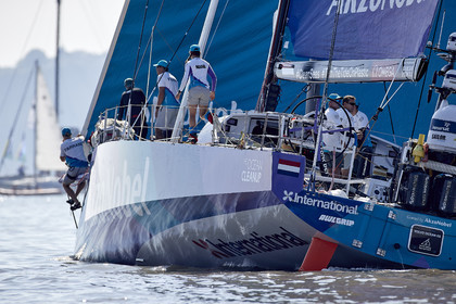 team AkzoNobel  in Volvo Ocean Race 2017-18.
