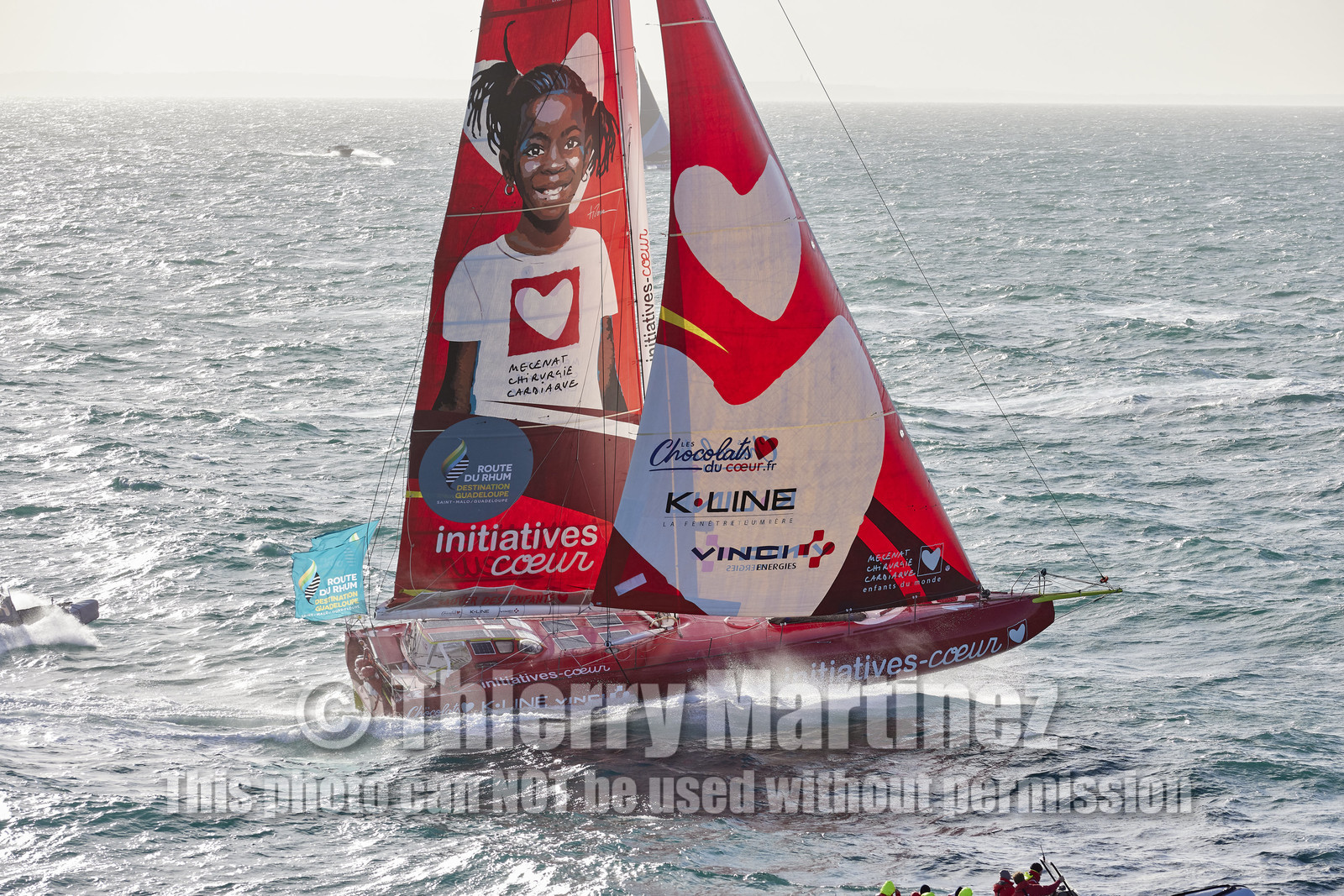 22_39687   © Thierry Martinez.DINARD, FRANCE. 9 Novembre  2022Départ de la 12éme ROUTE DU RHUM, transatlantique course à la voile en solitaire de St Malo(FRA)  à Pointe à Pitre (FRA-Guadeloupe) 3.543 milles nautiques.