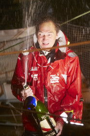 2012 13 VENDEE GLOBE.Bertrand de Broc (FRA) VNAM, aver EDM Projets