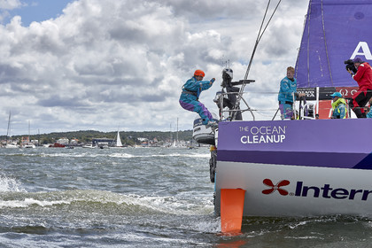 team AkzoNobel  in Volvo Ocean Race 2017-18.