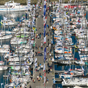 23_21188   © Thierry Martinez. LES SABLES D'OLONNE, 85 - FRANCE 22 septembre 2023.MINI TRANSAT 2023. Départ le 24 septembre.Les Sables d’Olonne (FRA)    Santa Cruz de la Palma ( Canaries)    St François ( Guadeloupe): 4050 NM.