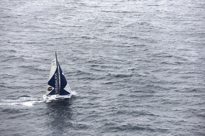 MIRABAUD  Monohull IMOCA 60, skipper Dominique Wavre (SUi)