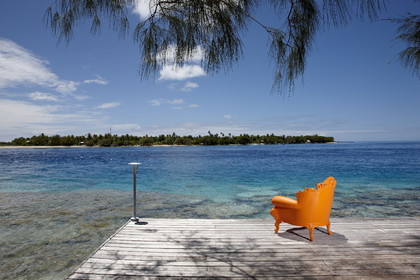 15_026642  ©ThMartinez Sea&Co.  RANGIROA - ARCHIPEL des TUAMOTU. POLYNESIE FRANCAISE .  8 Février 2015. .Le relais de Joséphine..