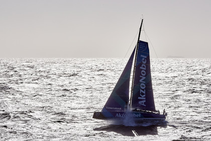 team AkzoNobel  in Volvo Ocean Race 2017-18.