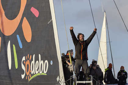 Single-handed sailing round the world record .