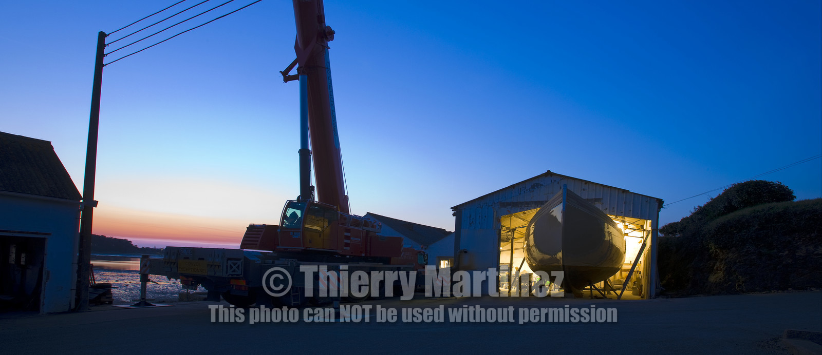 Launch of Thierry Dubois (FRA) new schooner LA LOUISE
