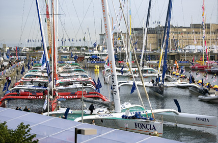 ROUTE DU RHUM Start in St Malo.Oct  2006
