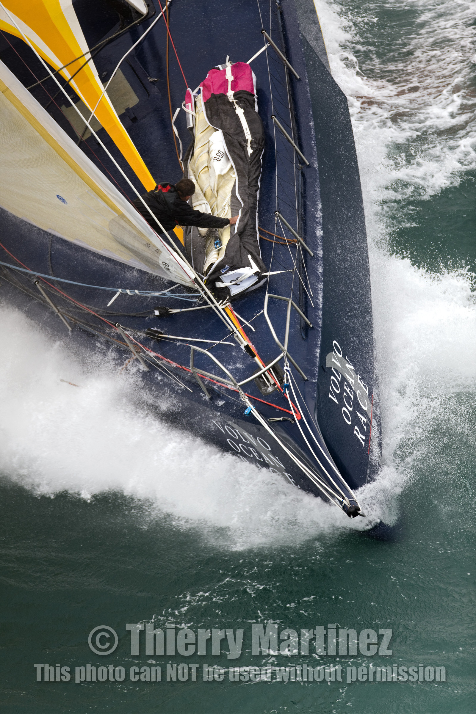 VOLVO OCEAN RACE - 2008 2009. Start Leg 1 (Alicante-ESP  Cape Town-RSA. 6500 NM).
