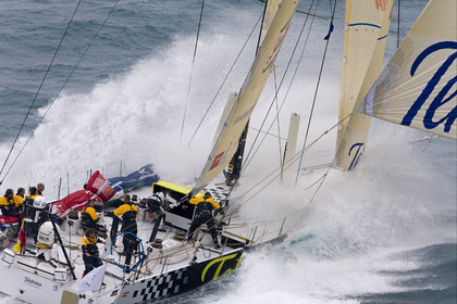 VOLVO OCEAN RACE - 2008 2009. Start Leg 1 (Alicante-ESP  Cape Town-RSA. 6500 NM).