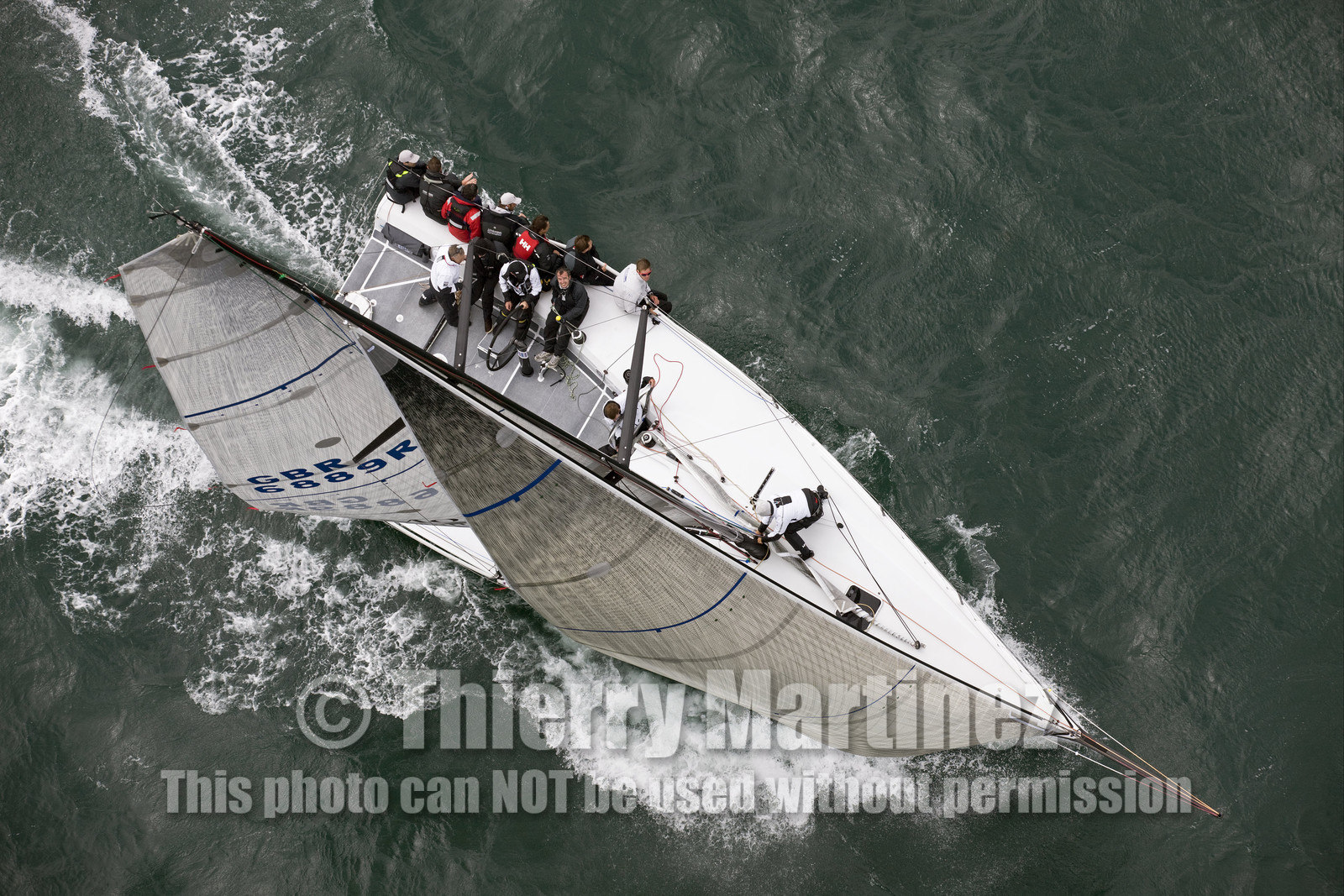 JP Morgan Asset Management Round The Island Race. 80th Anniversary race.
