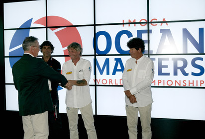 Prise giving  IMOCA OCEAN MASTERS WORLD CHAMPIONSHIP 2013-14