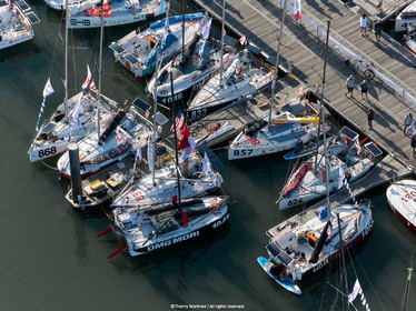 23_21245   © Thierry Martinez. LES SABLES D'OLONNE, 85 - FRANCE 22 septembre 2023.MINI TRANSAT 2023. Départ le 24 septembre.Les Sables d’Olonne (FRA)    Santa Cruz de la Palma ( Canaries)    St François ( Guadeloupe): 4050 NM.
